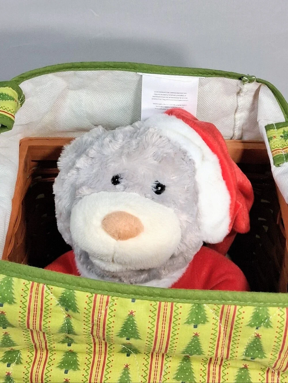 Better Homes Bag..Longaberger Basket Cuddle Barn Animated Story-Telling Bear